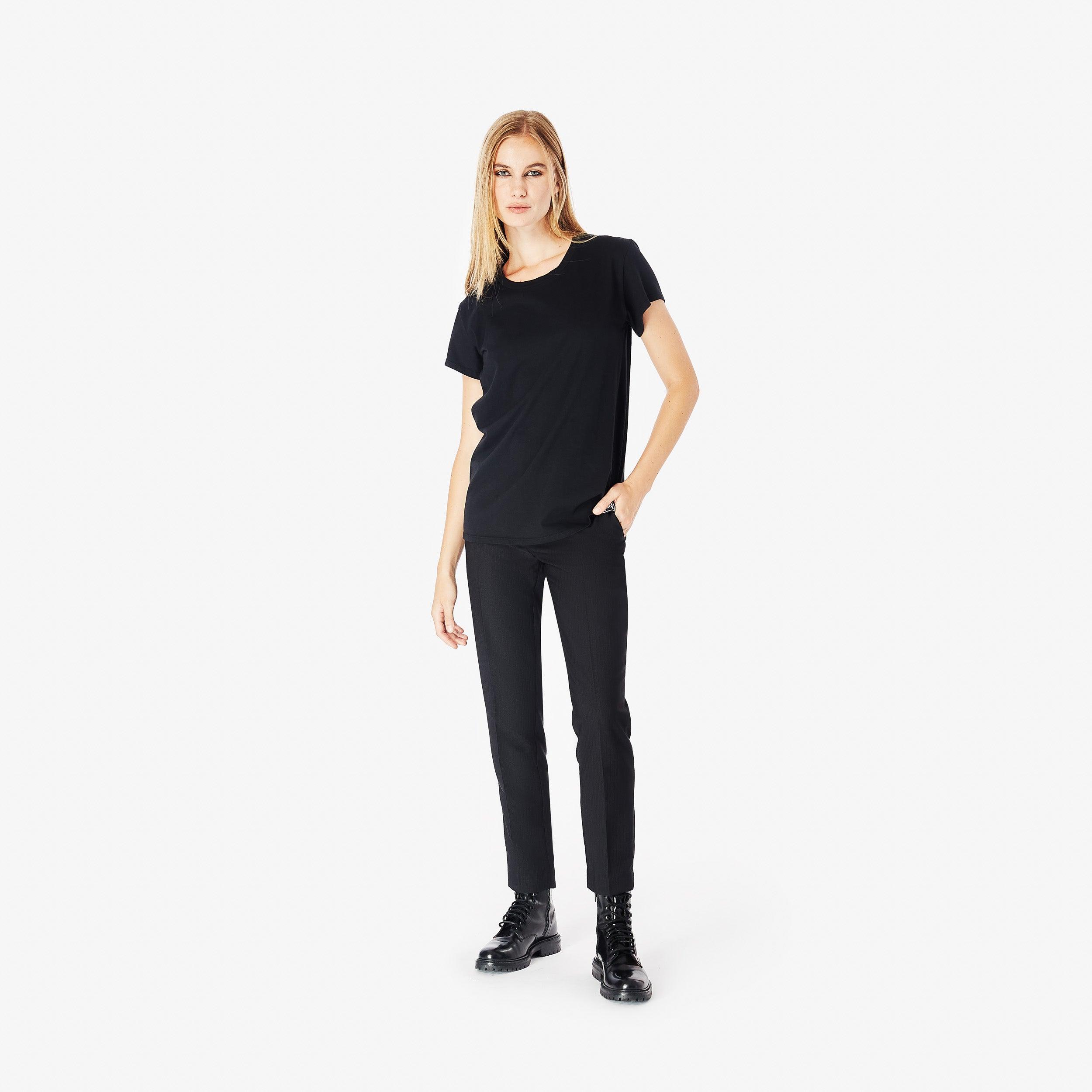 Classic T-Shirt - Panayiota, P-WRS1-TSHIRT-BLK-XS