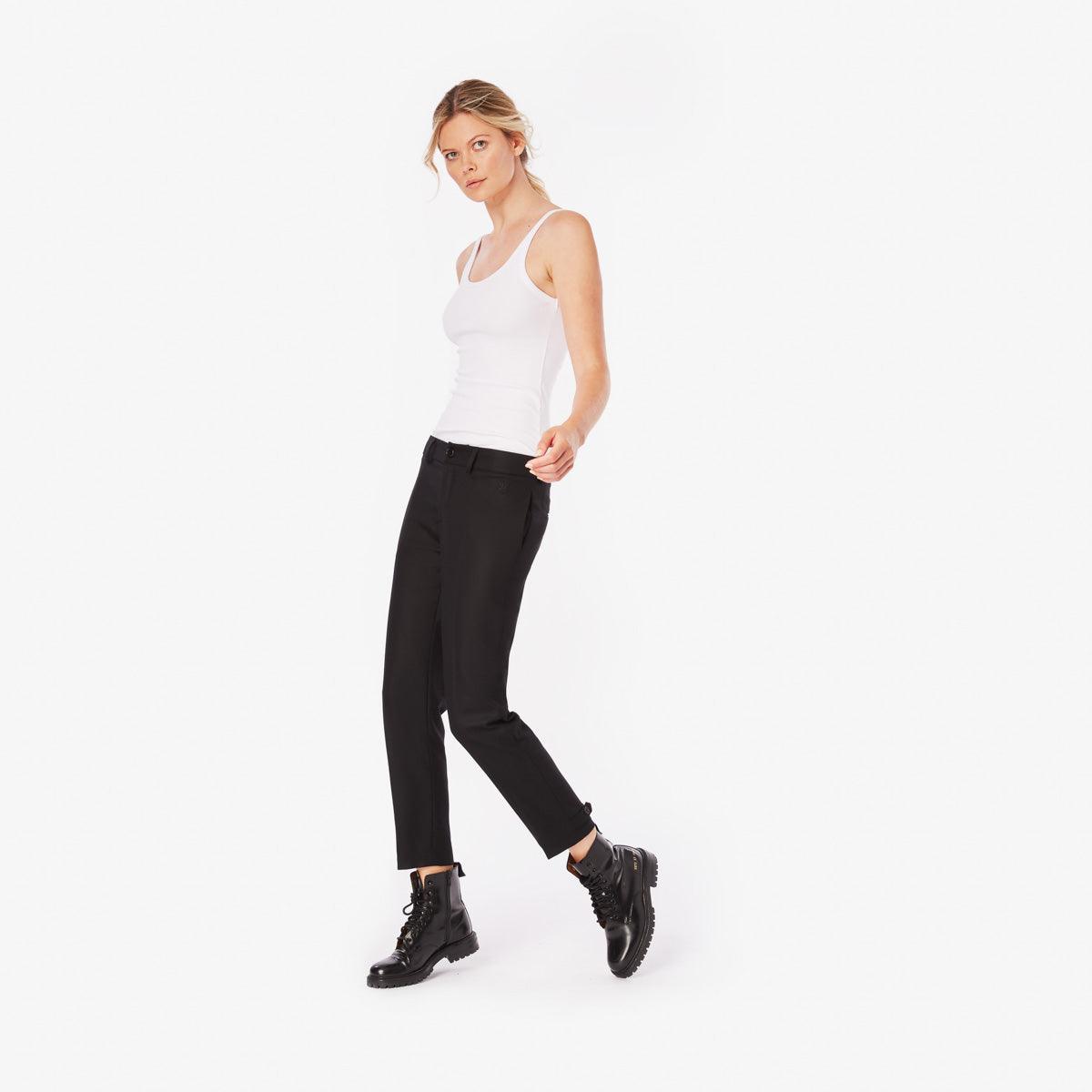 Slim-Leg Wool Pants - Panayiota