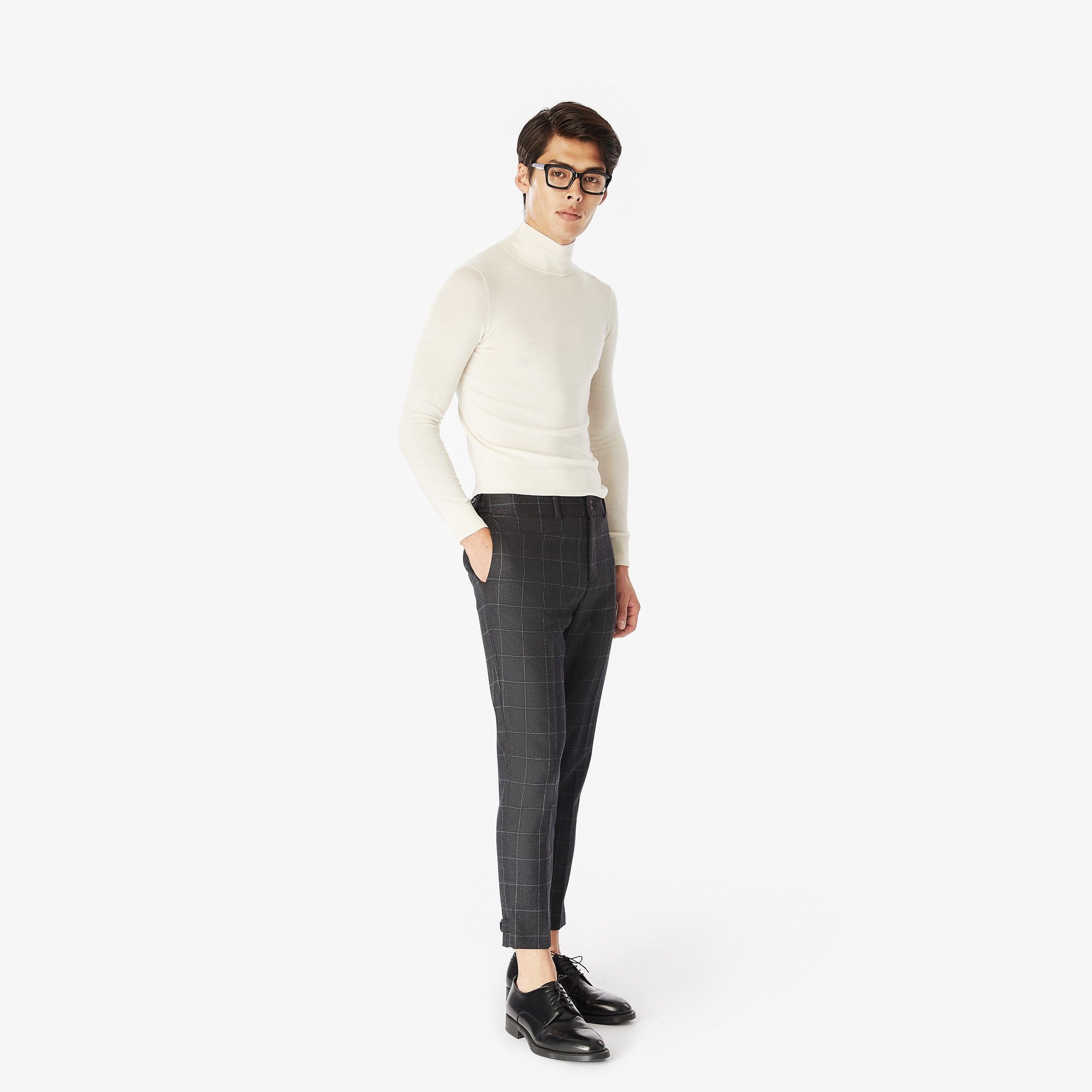 Slim-Leg Wool Pants - Panayiota