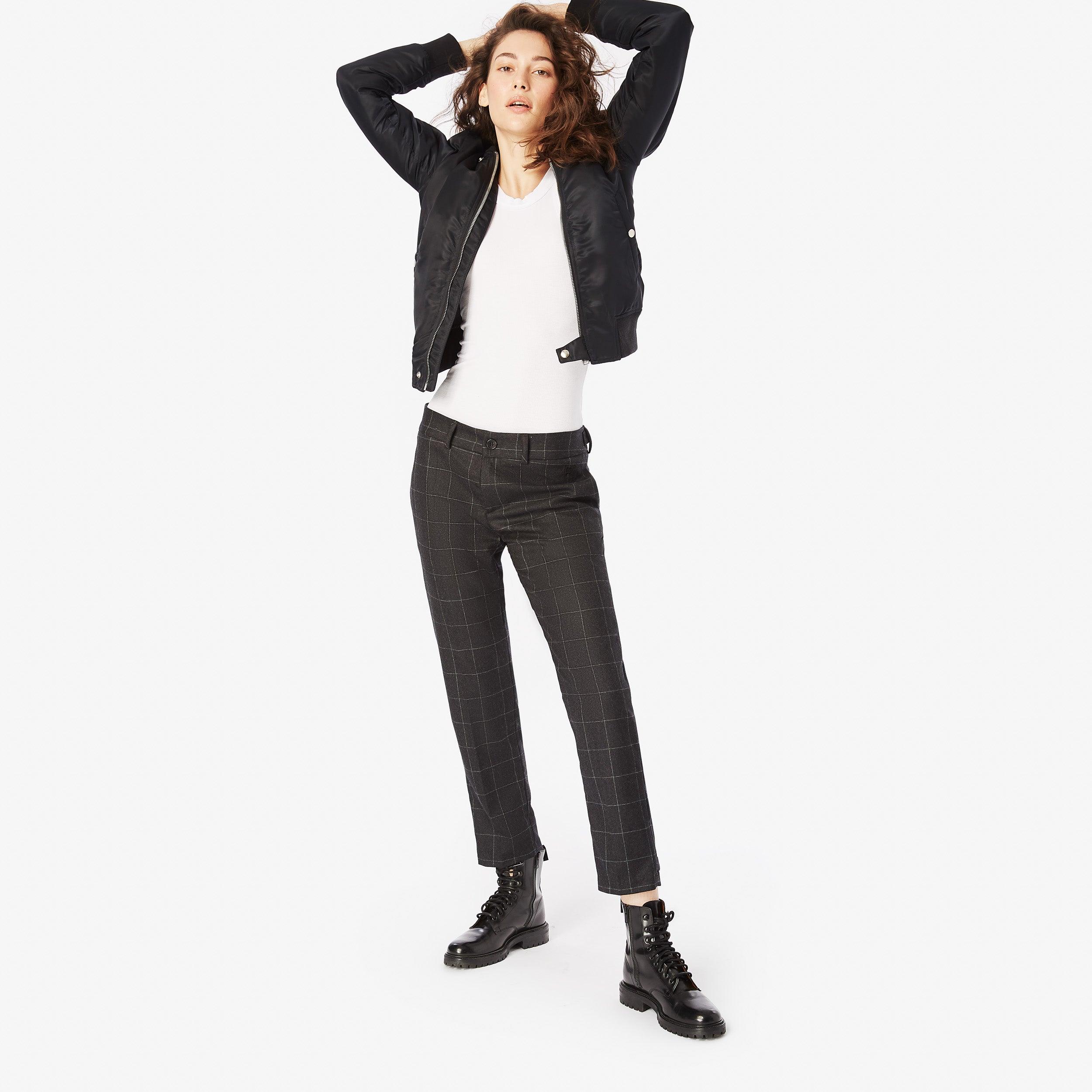 Slim-Leg Wool Pants - Panayiota